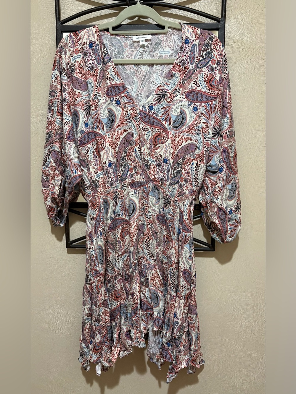mittoshop Paisley Dress Size L